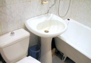 Установка раковины тюльпан в ванной в Димитровграде